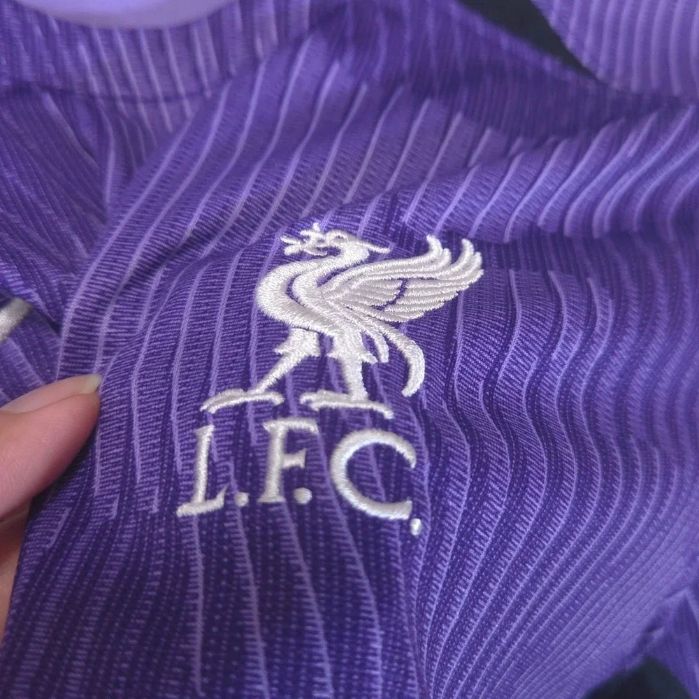 Nike Liverpool FC 23-24 Soccer Jersey Youth XL Third Kit Purple Dri-FIT